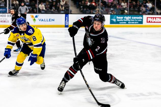Red Deer Rebels defenceman Derek Thurston