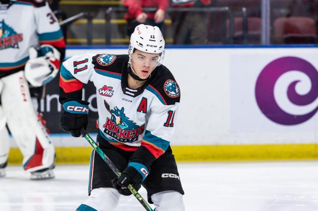 Kelowna Rockets centre Tij Iginla