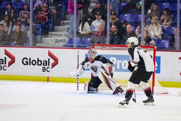 Vancouver Giants goaltender Matthew Hutchison