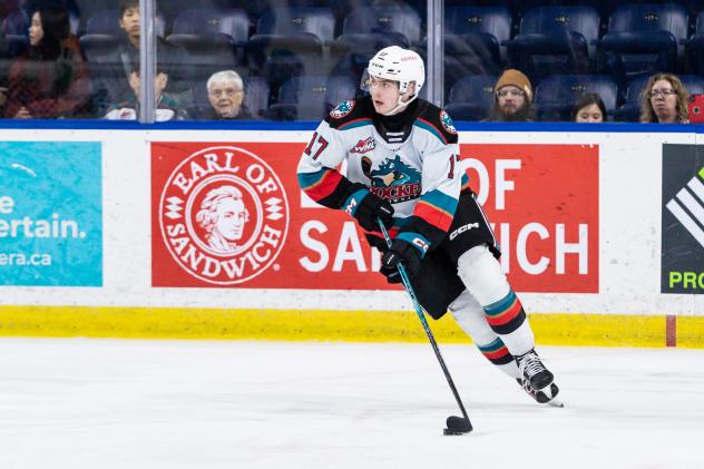 Kayden Longley of the Kelowna Rockets
