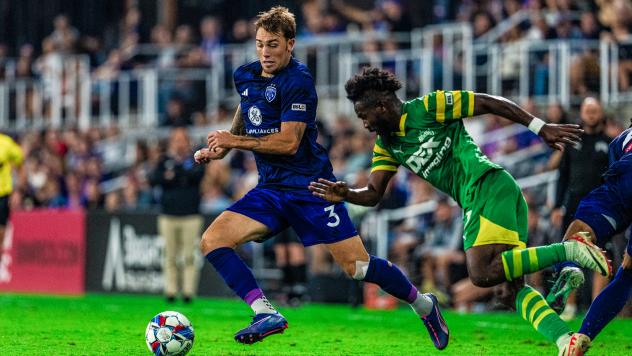 Louisville City FC defender Jake Morris