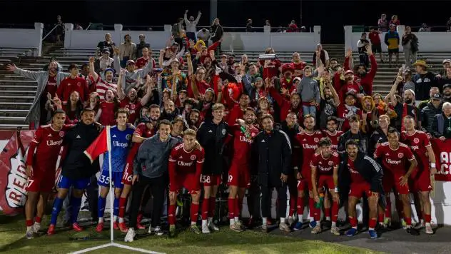 Richmond Kickers on game night