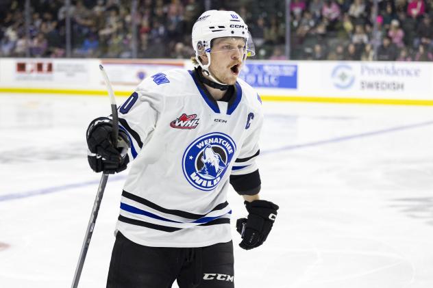 Wenatchee Wild's Evan Friesen on game night