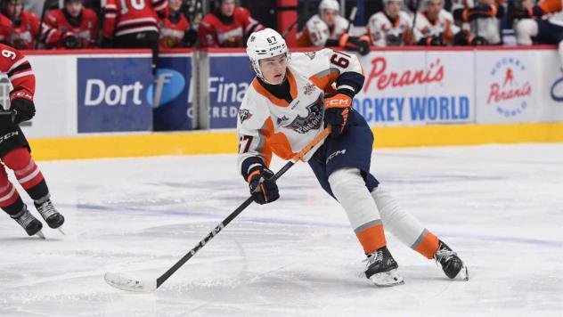 Flint Firebirds winger Cole Zurawski