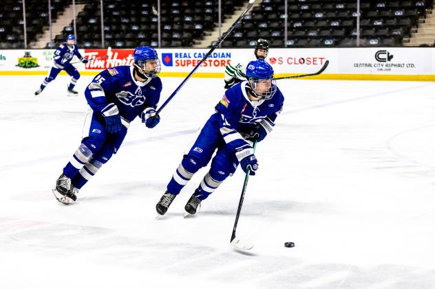 Vancouver Giants prospect Wyatt Callander at the WHL Cup