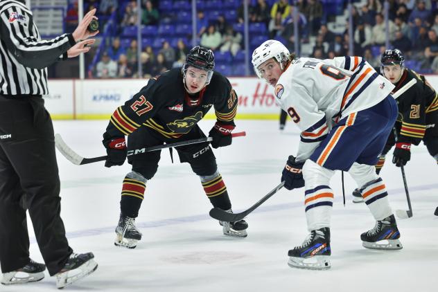 Vancouver Giants forward Kyren Gronick