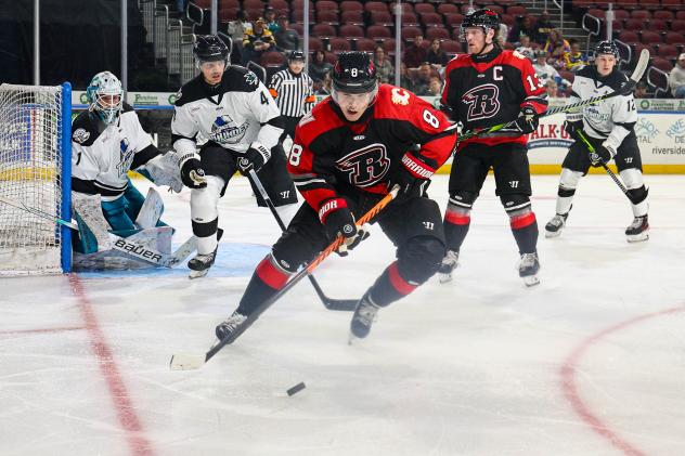 Rapid City Rush's Joe Widmar in action