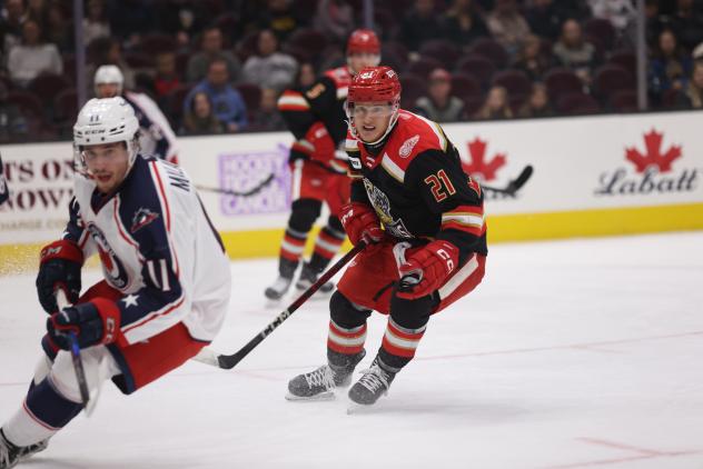 Grand Rapids Griffins left wing Joe Snively