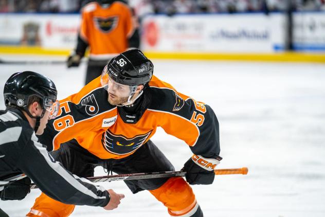 Lehigh Valley Phantoms forward Jacob Gaucher