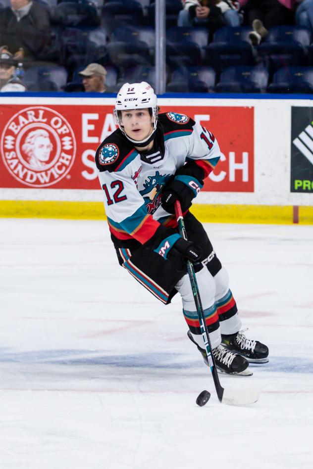 Connor Pankratz of the Kelowna Rockets