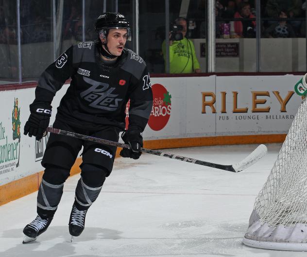 Gavin Bryant of the Peterborough Petes