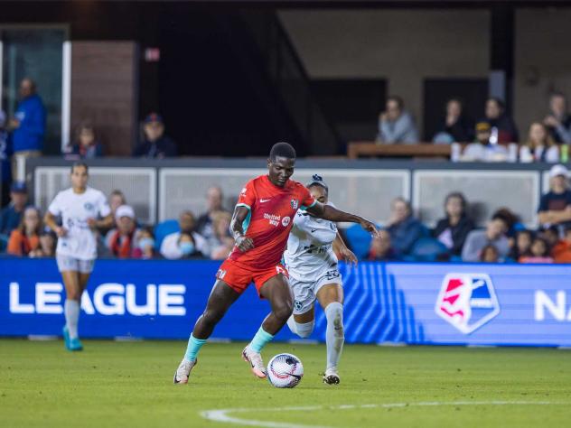 Kansas City Current forward Temwa Chawinga