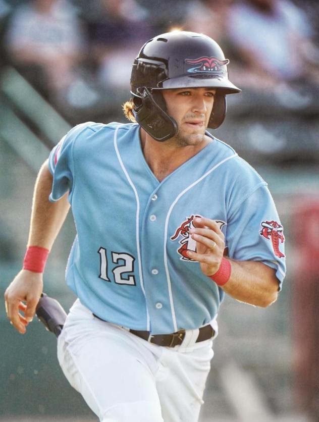 Hickory Crawdads utility player Josh Smith