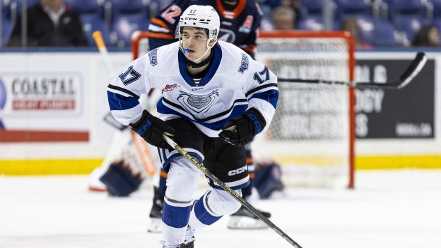 Victoria Royals right wing Nolan Stewart