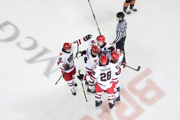 Rapid City Rush on the ice