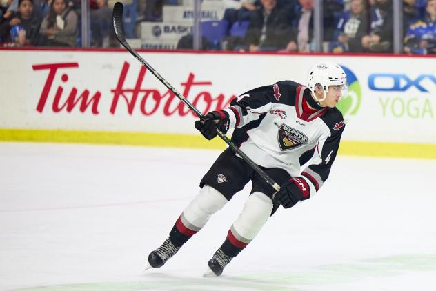 Vancouver Giants defenceman Ryan Lin