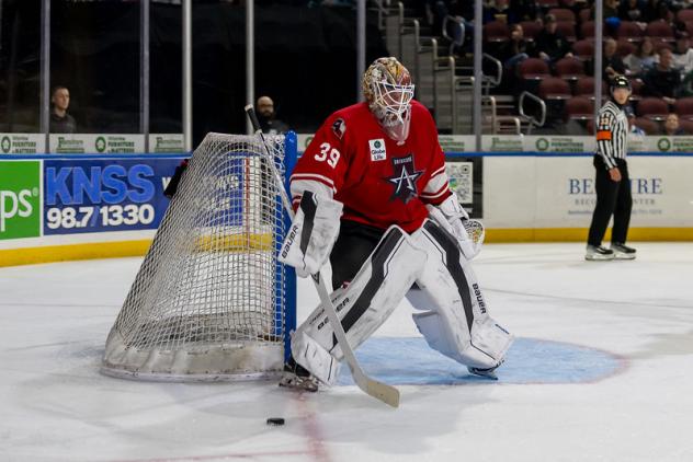 Allen Americans goaltender Dylan Wells