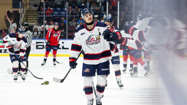 Saginaw Spirit on game night