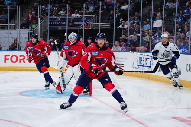 South Carolina Stingrays on the ice