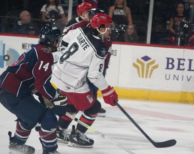 Allen Americans right wing Mark Duarte