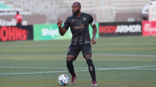 Birmingham Legion FC captain Phanuel Kavita