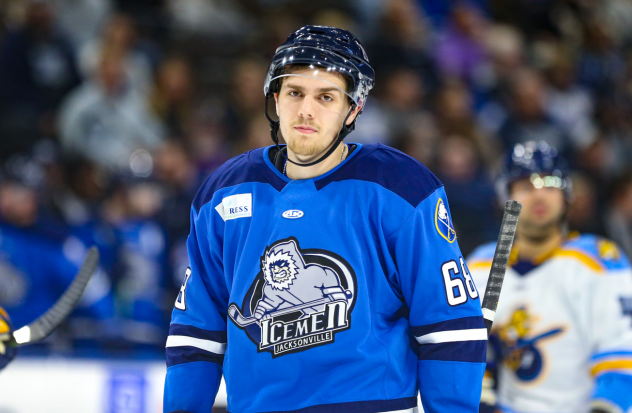 Jacksonville Icemen forward Olivier Nadeau