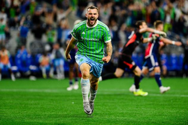 Sounders FC forward Jordan Morris