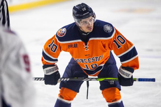 Worcester Railers' Jordan Kaplan on game night
