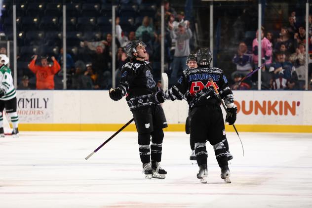 Youngstown Phantoms celebrate a goal