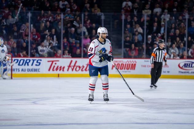 Springfield Thunderbirds left wing Arshdeep Bains