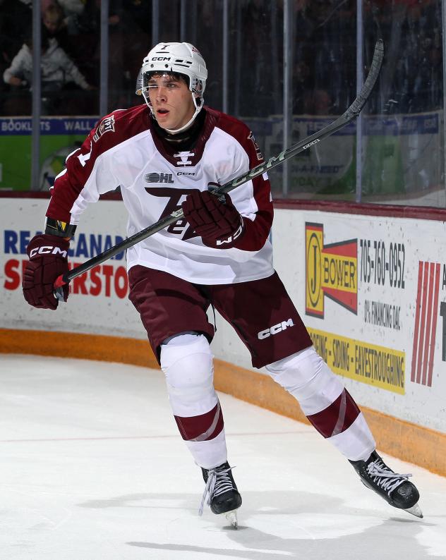 Peterborough Petes forward Chase Lefebvre