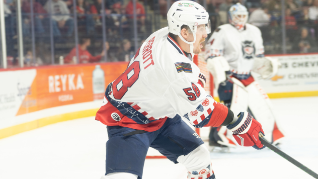 South Carolina Stingrays' Andrew Perrott in action