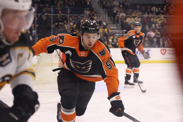 Lehigh Valley Phantoms' Ethan Samson in action