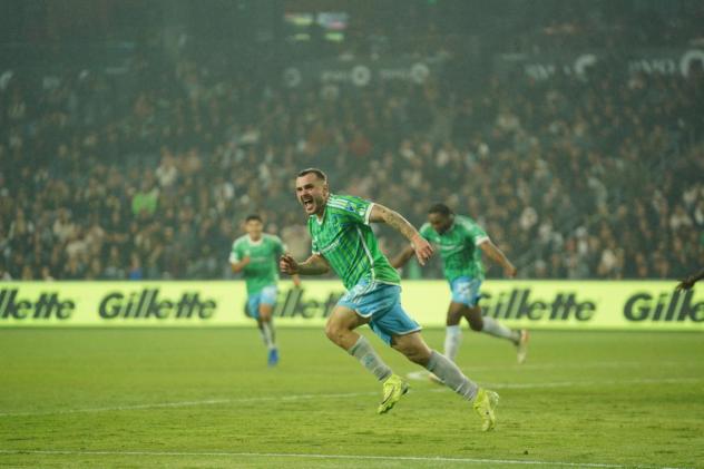 Seattle Sounders FC in action