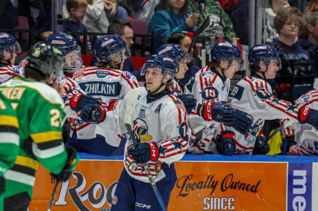 Joey Willis of the Saginaw Spirit