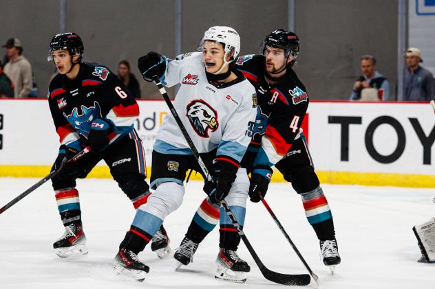 Caden Price of the Kelowna Rockets