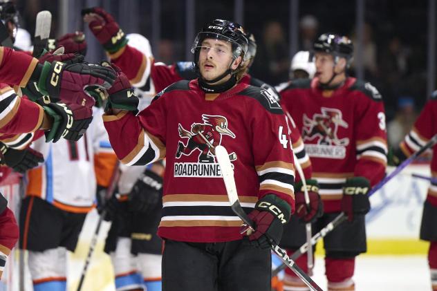 Tucson Roadrunners' Lleyton Moore