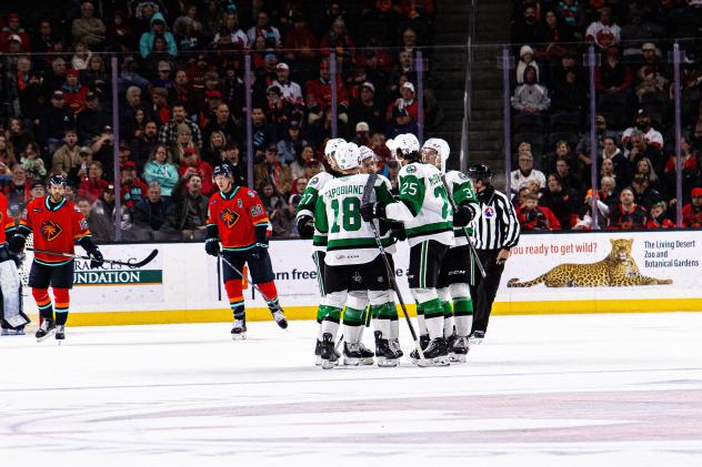 Texas Stars on the ice