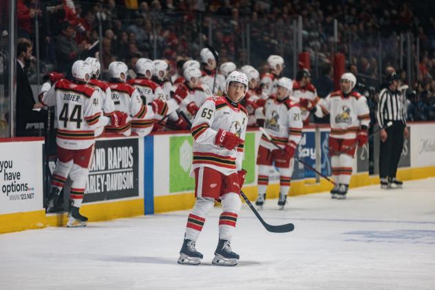 Grand Rapids Griffins right wing Dominik Shine