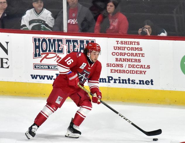 Allen Americans center Kyle Crnkovic