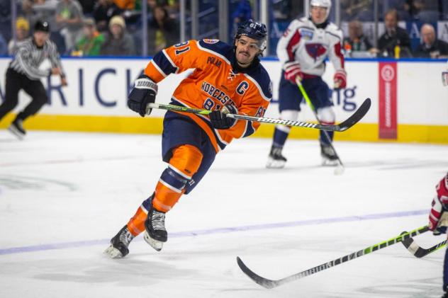 Anthony Repaci of the Worcester Railers