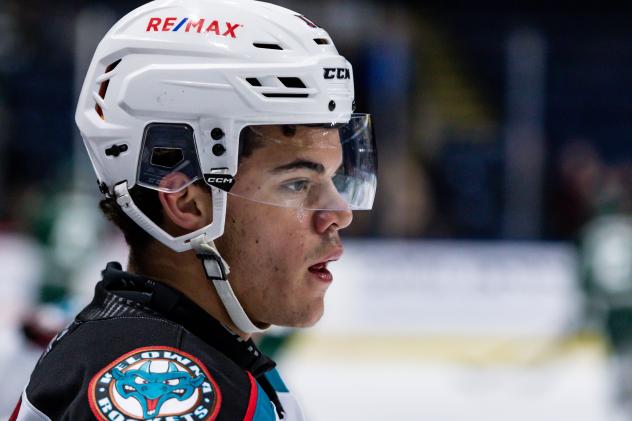 Kelowna Rockets forward Tij Iginla
