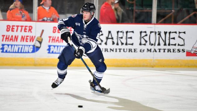 Worcester Railers defenseman Christian Krygier
