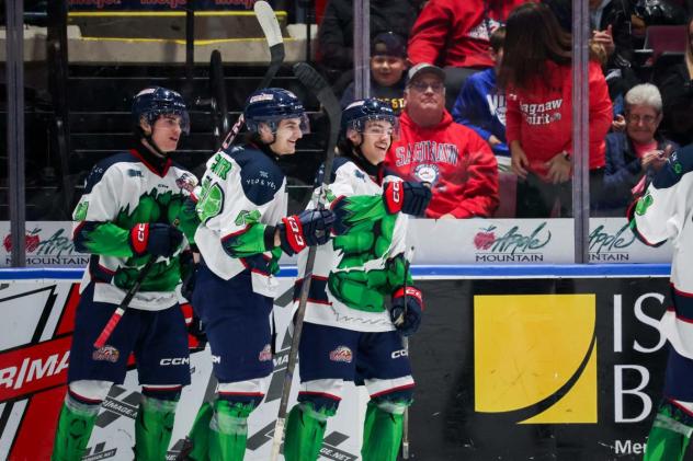 Saginaw Spirit on game night