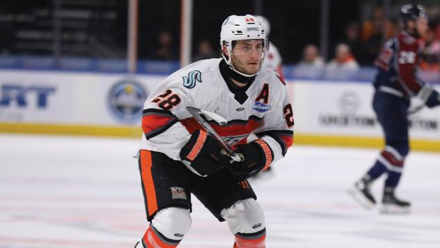 Cade Borchardt of the Kansas City Mavericks