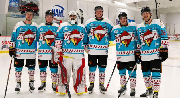 New Mexico Ice Wolves Christmas Sweater jerseys
