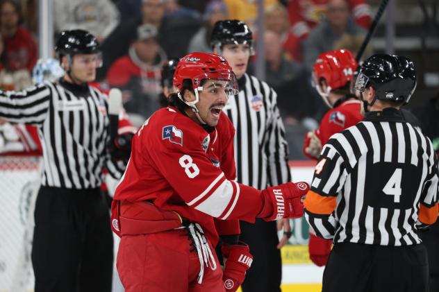 Allen Americans right wing Mark Duarte