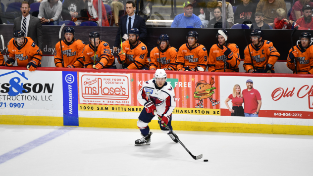 South Carolina Stingrays forward Charlie Combs