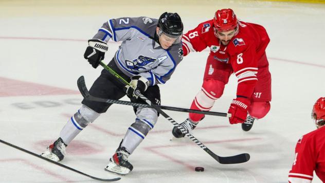 Wichita Thunder in action vs. the Allen Americans