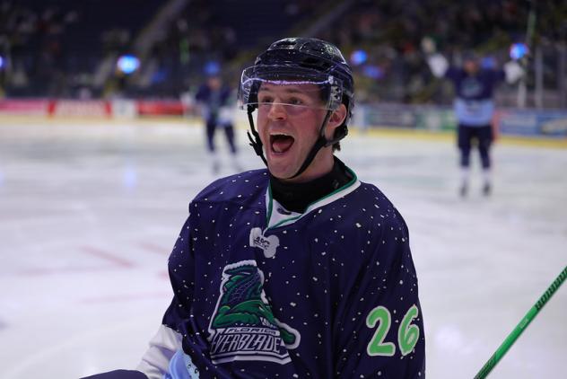 Florida Everblades' Kyle Betts on game night